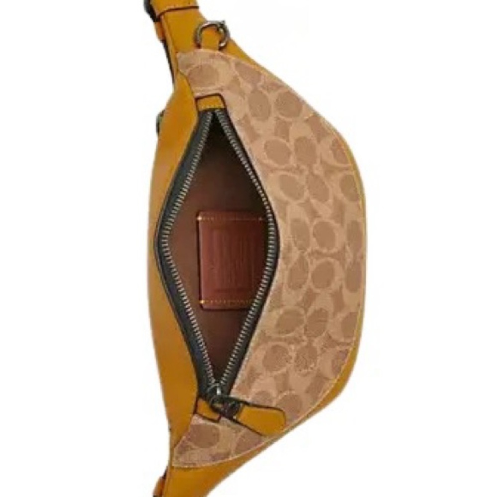 Coach WARREN MINI BELT BAG IN COLORBLOCK SIGNATURE CANVAS - Picture 2 of 7